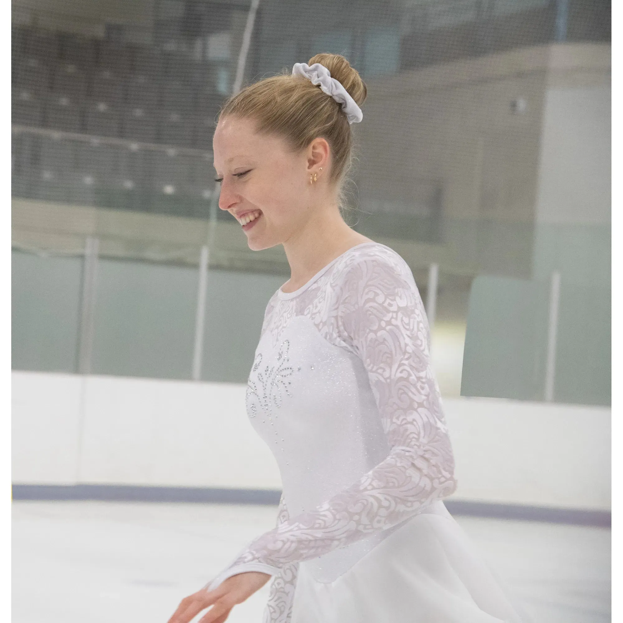 563 Figure Skating Let It Snow Dress