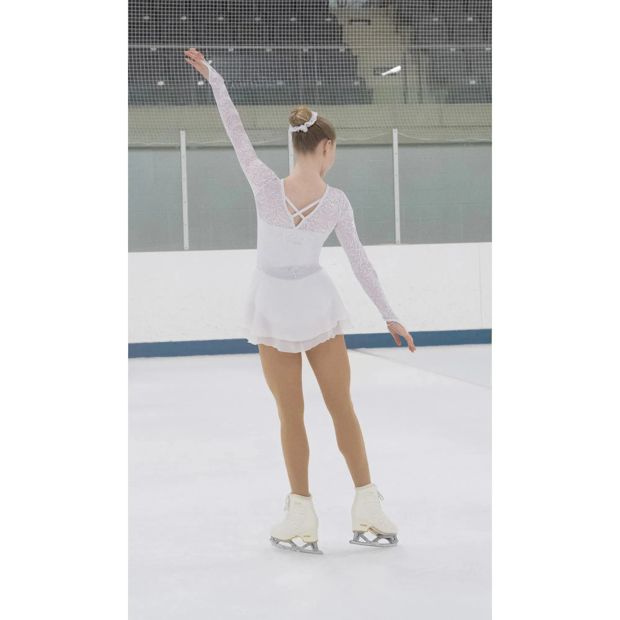 563 Figure Skating Let It Snow Dress
