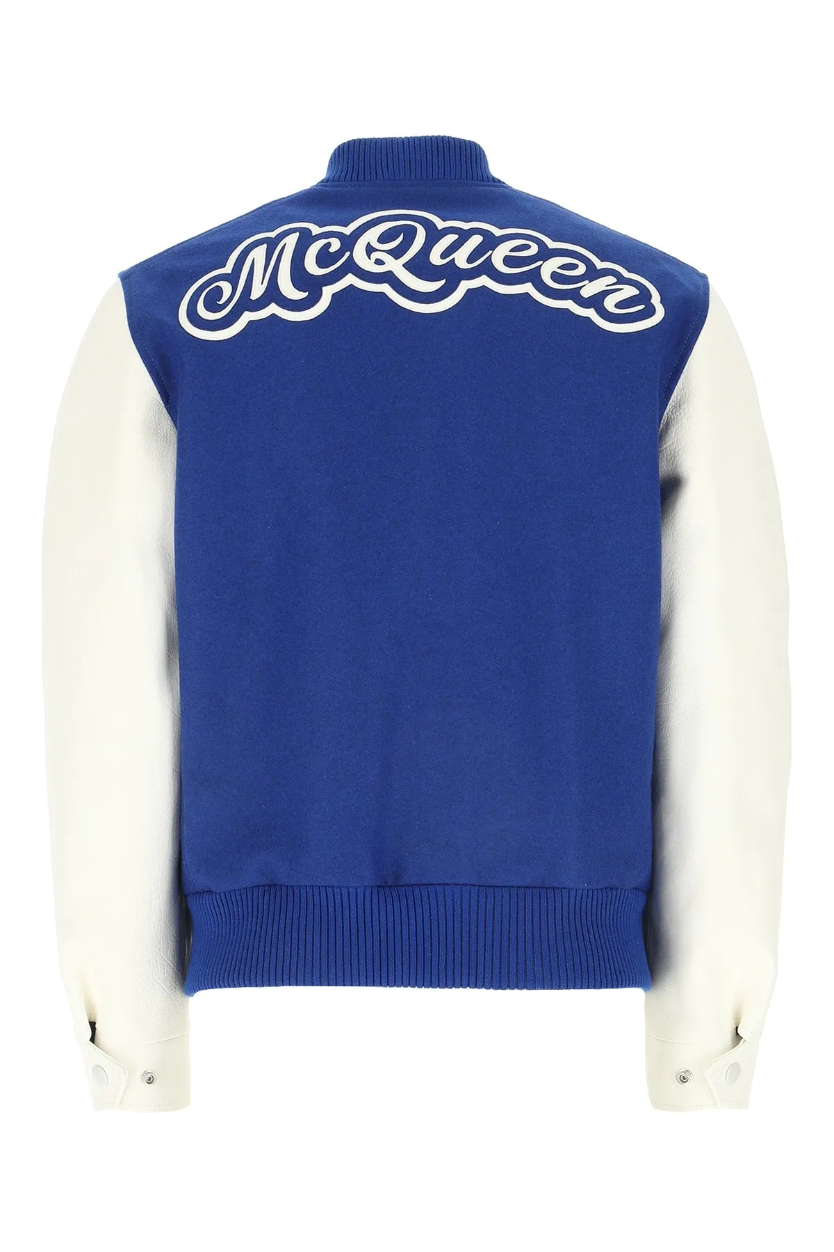 Alexander McQueen Skull Logo Bomber Jacket