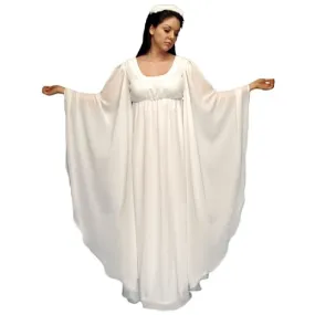 Angel Costume / Goddess / Fairy Costume / White Chiffon