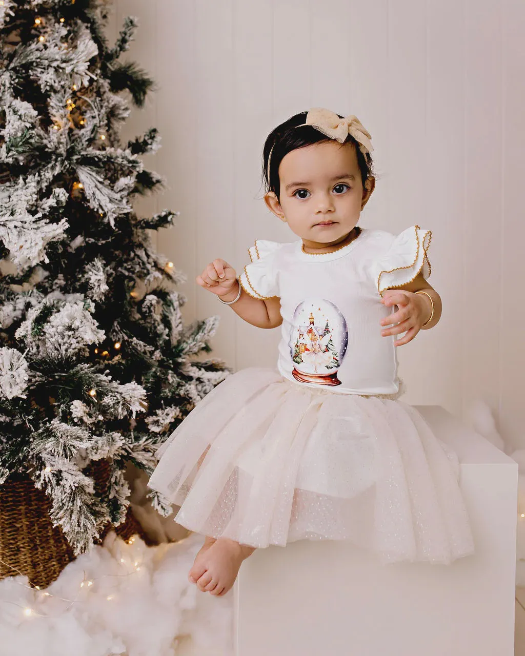 Confetti Kidz - Sparkly Tulle Skirt - Gold