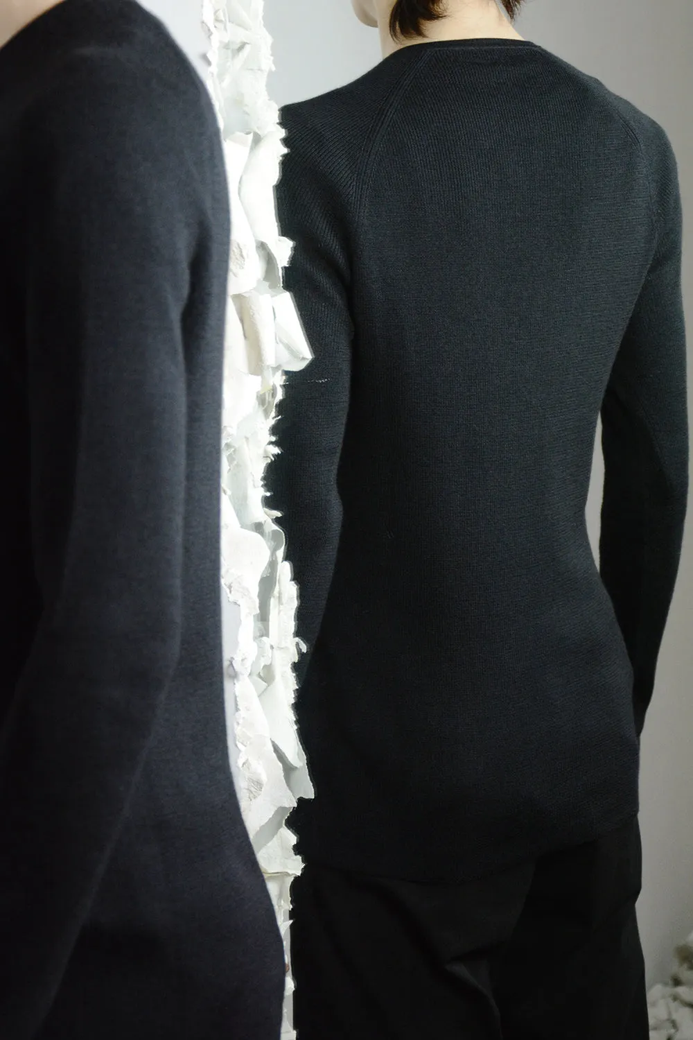 CREWNECK THERMAL SWEATER