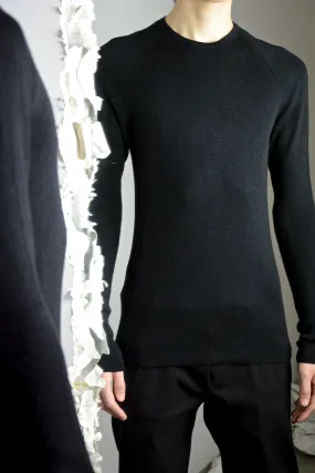 CREWNECK THERMAL SWEATER