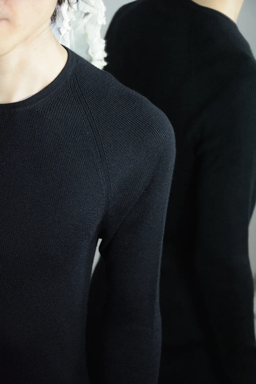 CREWNECK THERMAL SWEATER