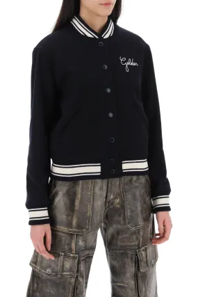 'dirce' Wool Blend Bomber Jacket (Size - 42)