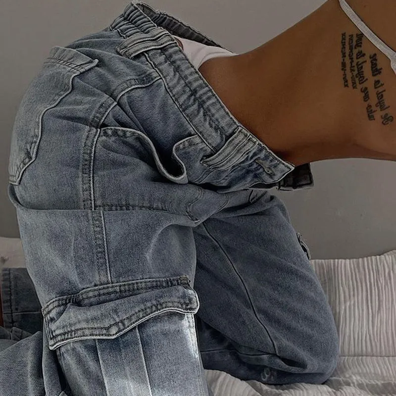 Fashionkova Chapel Loose Jeans