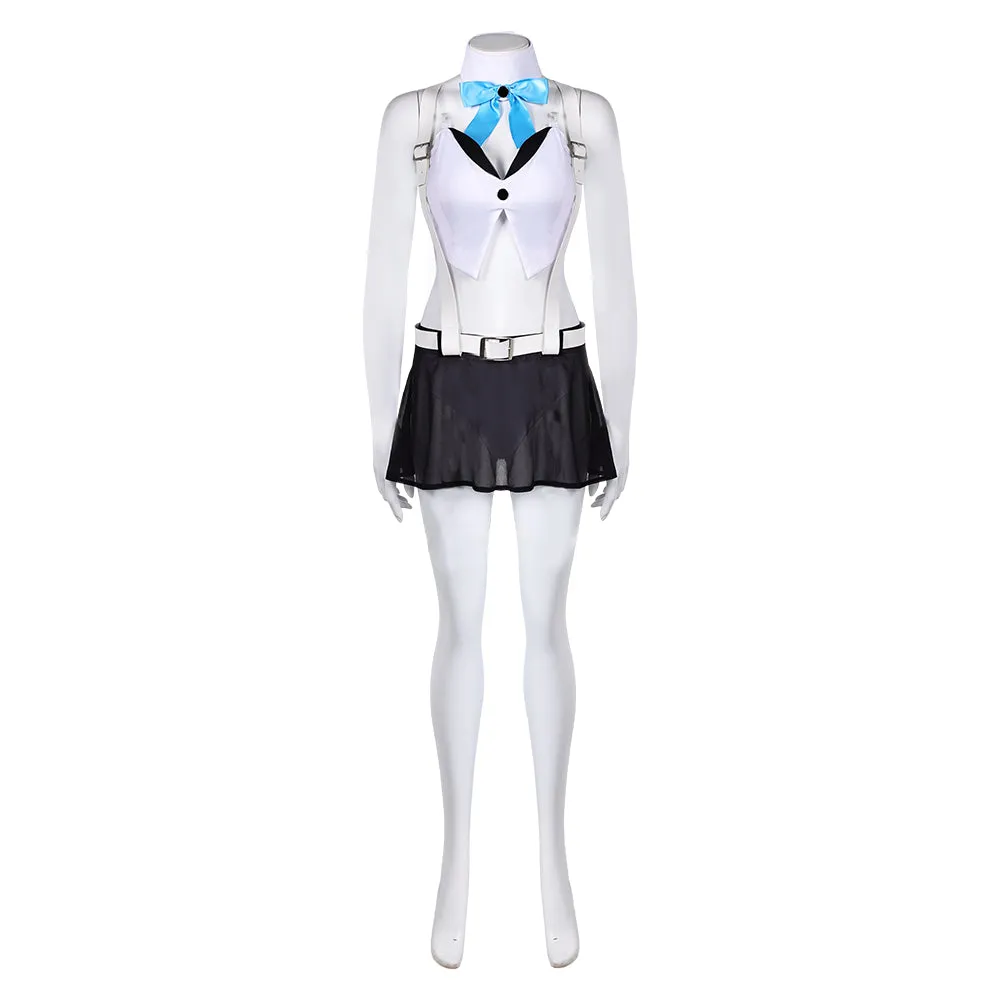 Game Final Fantasy VII Tifa Lockhart Women White Sexy Swimsuit Cosplay Costume Original Design