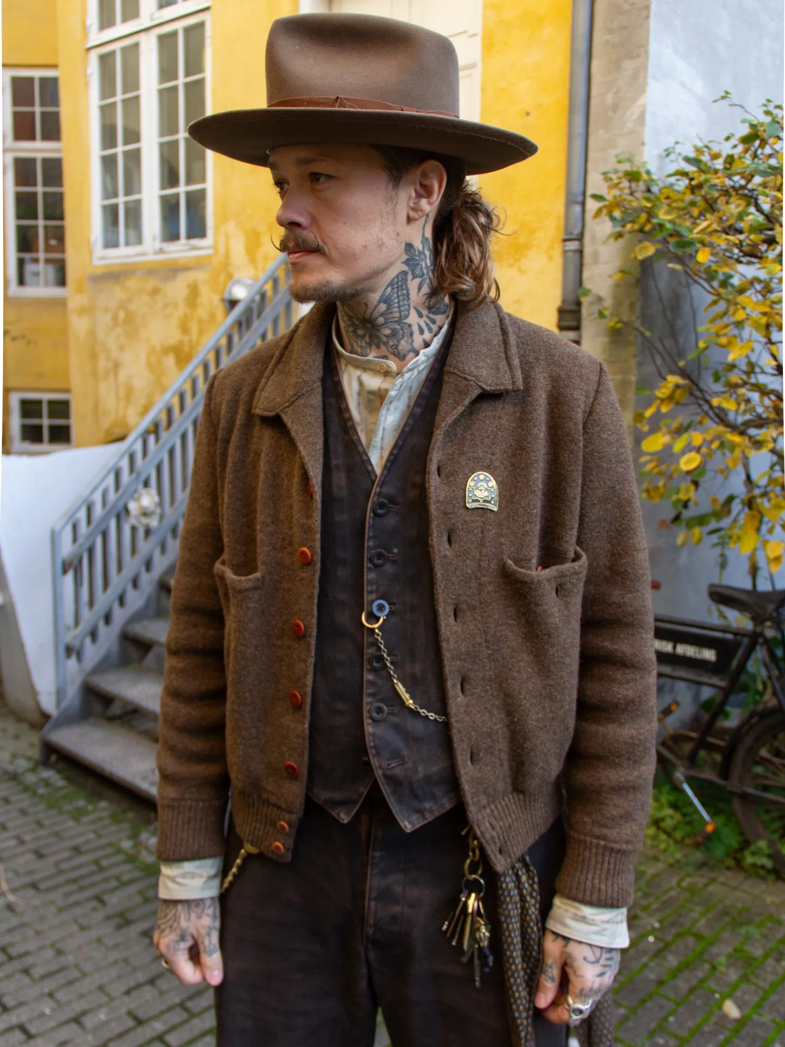 GRP x Max Rohr, Short Jacket B, Brown
