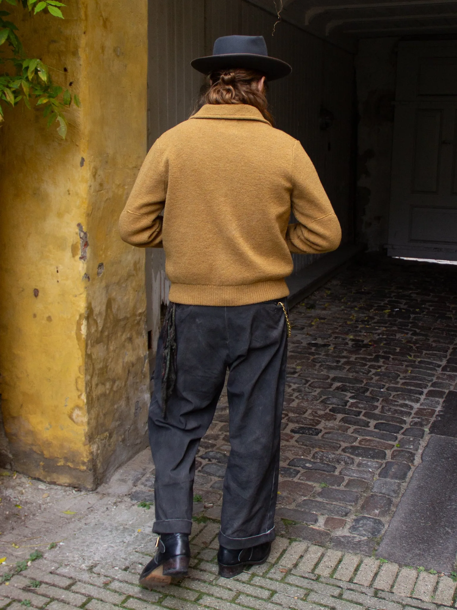 GRP x Max Rohr, Short Jacket B, Ocher