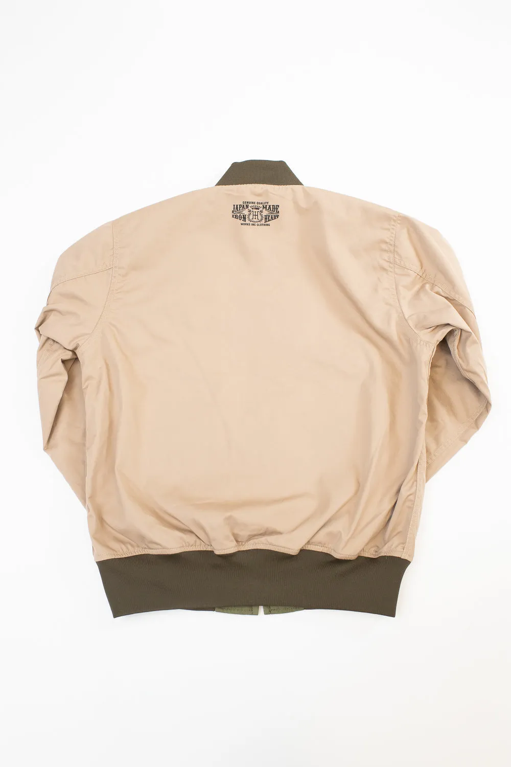 IHJ-130-OLV-NP - Reversible Tanker Jacket - Olive