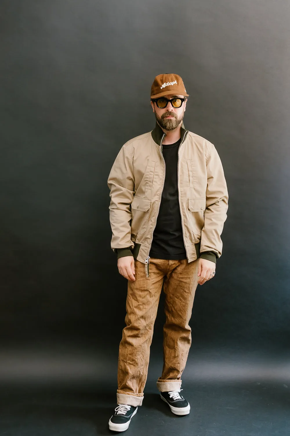 IHJ-130-OLV-NP - Reversible Tanker Jacket - Olive