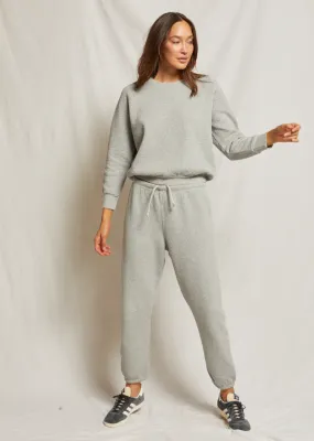 Jones Military Thermal Quilted Sweatpants - Ht. Grey