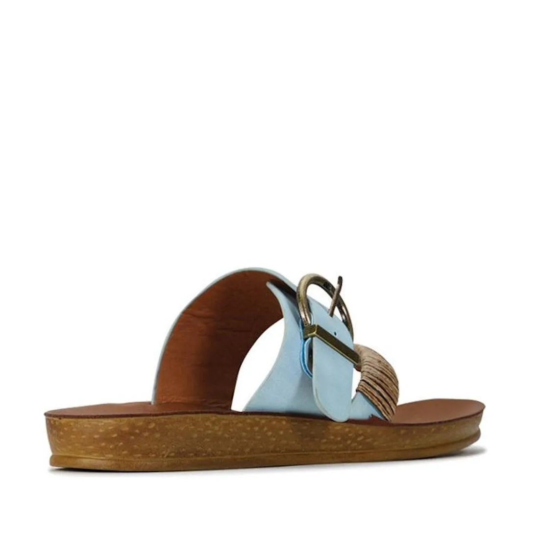 Los Carbos Bria  Chalk Blue Light Flexible Sandal Jandal