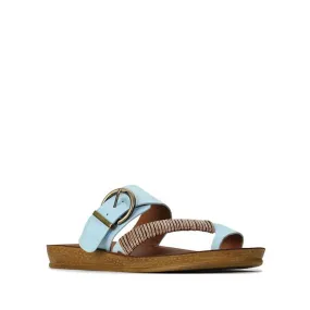 Los Carbos Bria  Chalk Blue Light Flexible Sandal Jandal