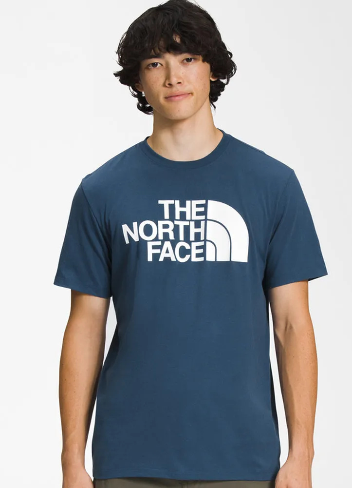 Men's SS Half Dome Tee in Shady Blue/TNF White by The North Face
