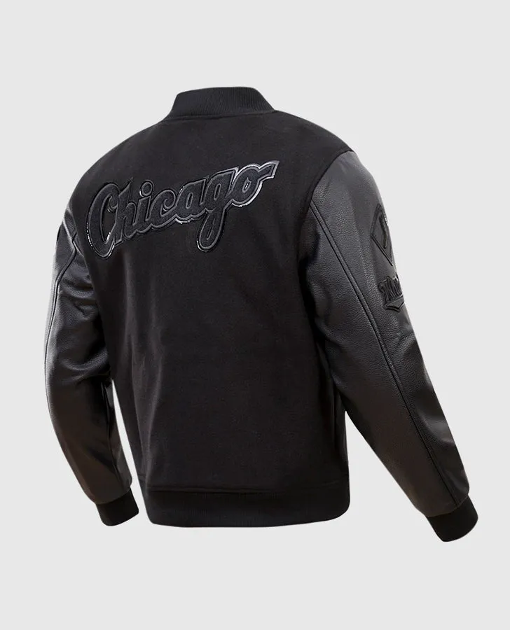 MLB Chicago White Sox Black Men's Varsity Jacket
