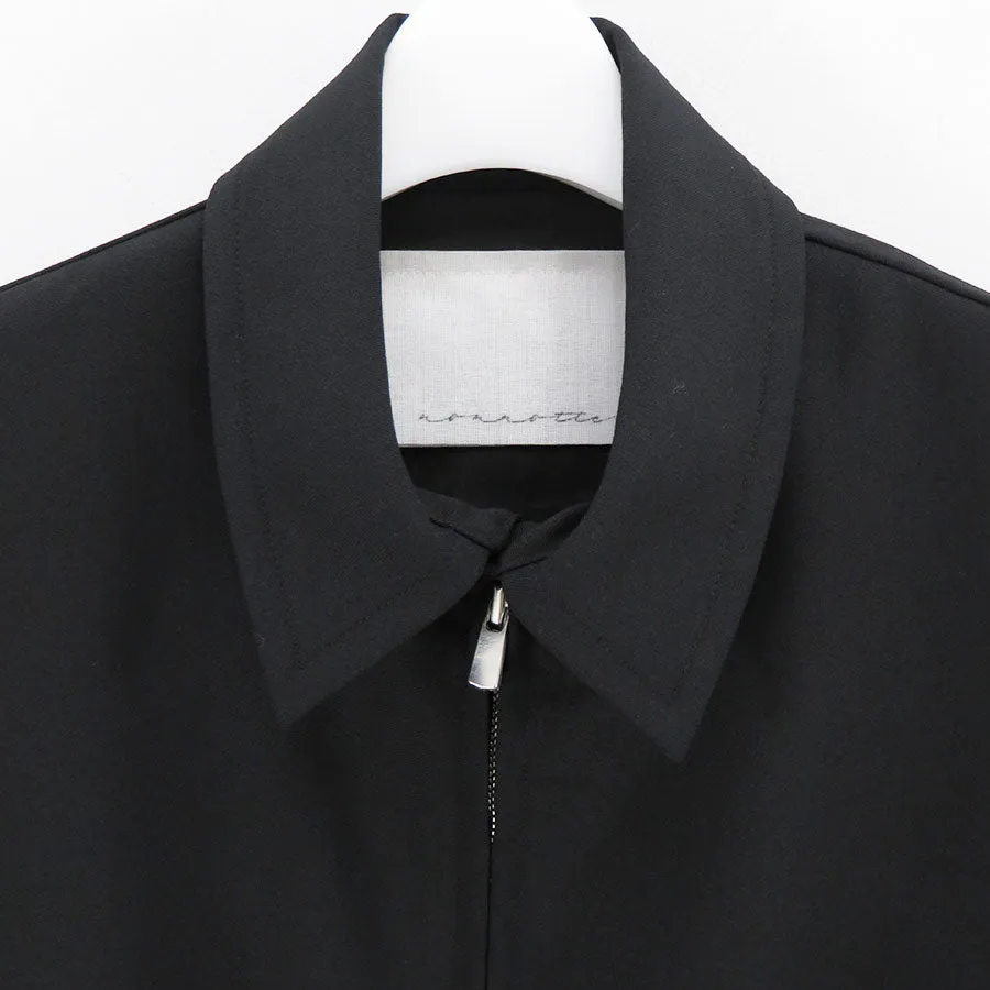 【nonnotte/ノノット】<br>Draping Bomber Jacket <br>N-24A-025