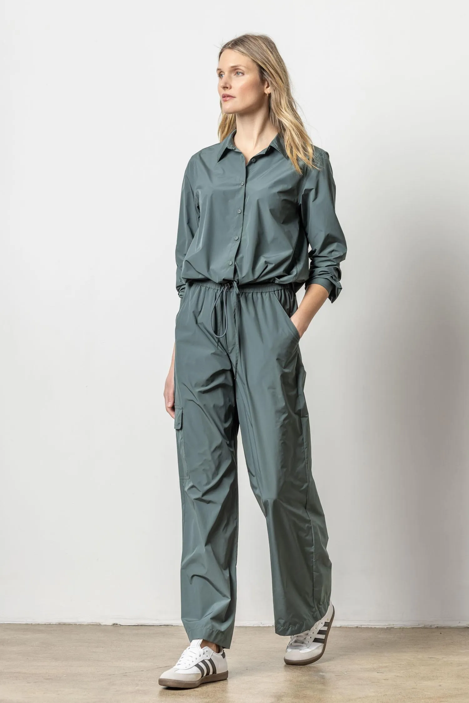 Nylon Cargo Pant