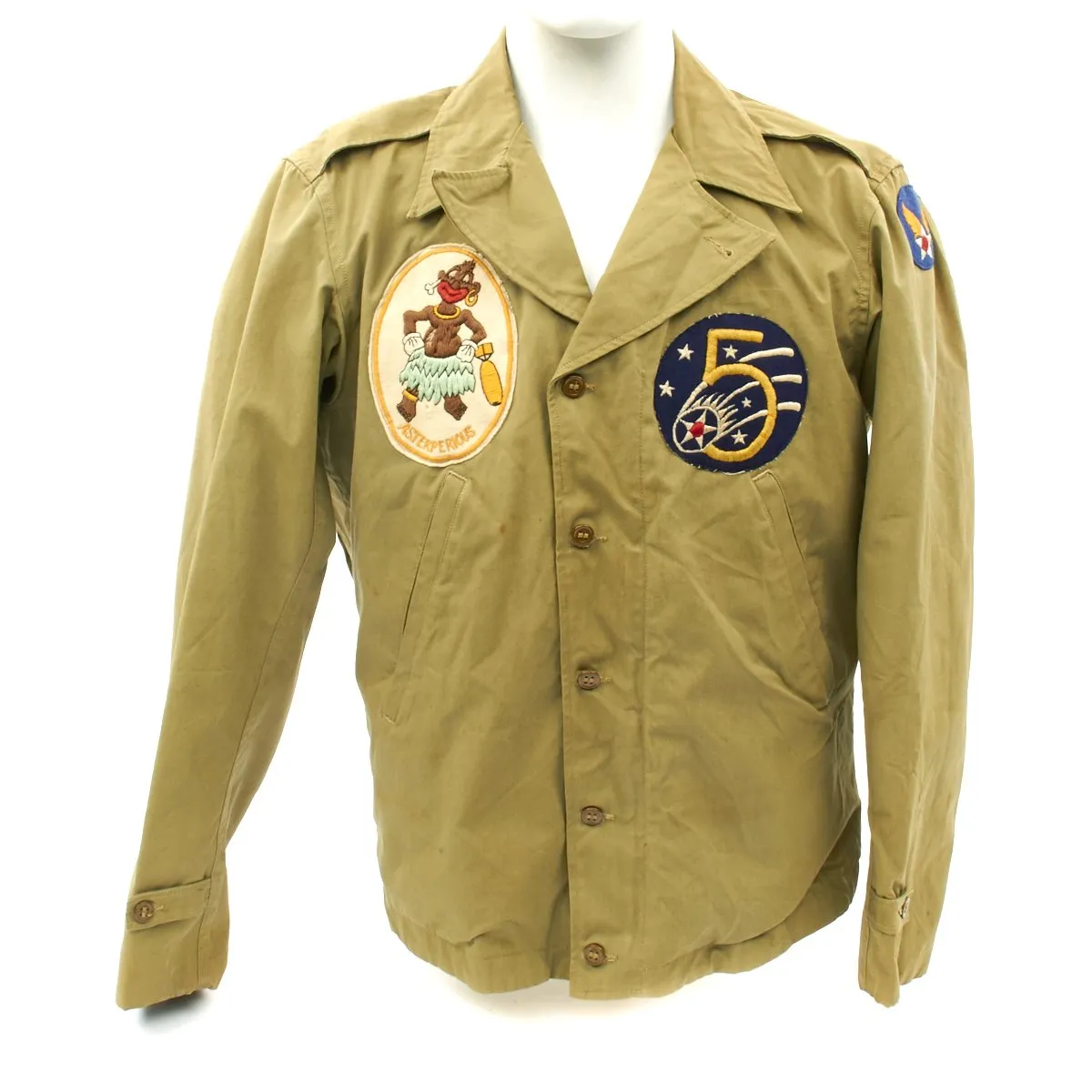 Original WWII 90th Bomb Group Jolly Rogers 319th Bomb Squadron Asterperious Grouping