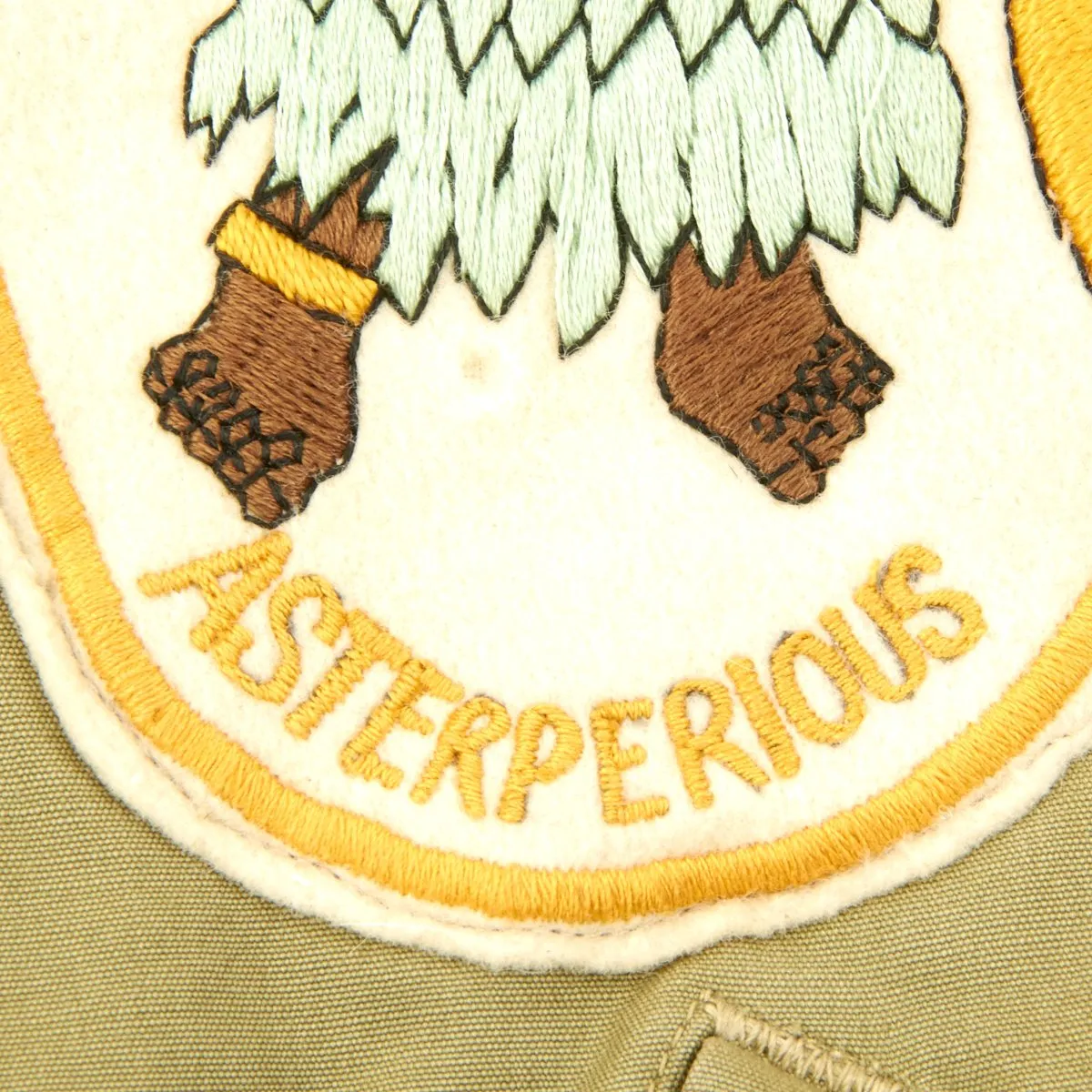 Original WWII 90th Bomb Group Jolly Rogers 319th Bomb Squadron Asterperious Grouping