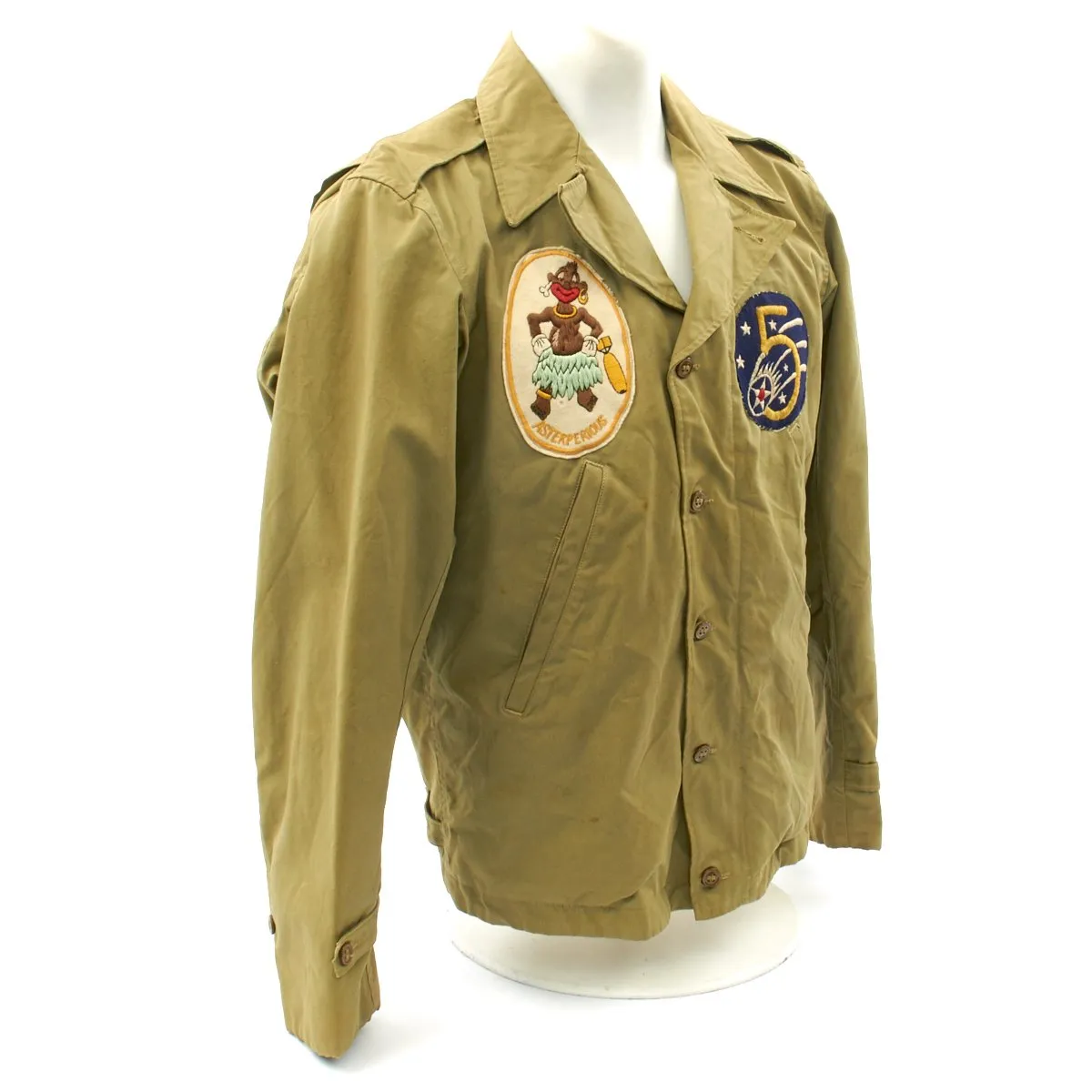 Original WWII 90th Bomb Group Jolly Rogers 319th Bomb Squadron Asterperious Grouping