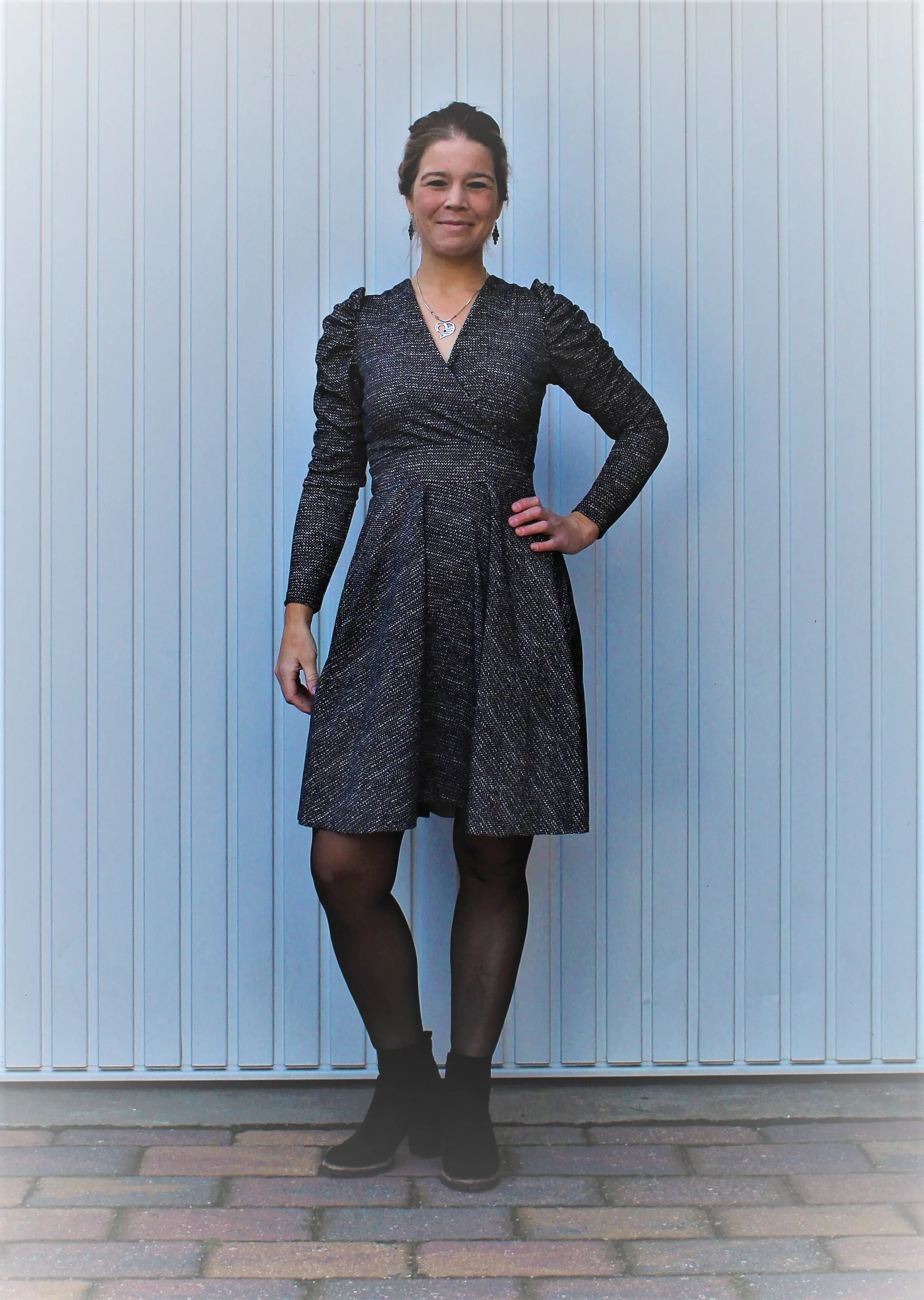 Puff Sleeve Peplum, Dress, & Bodysuit Pattern